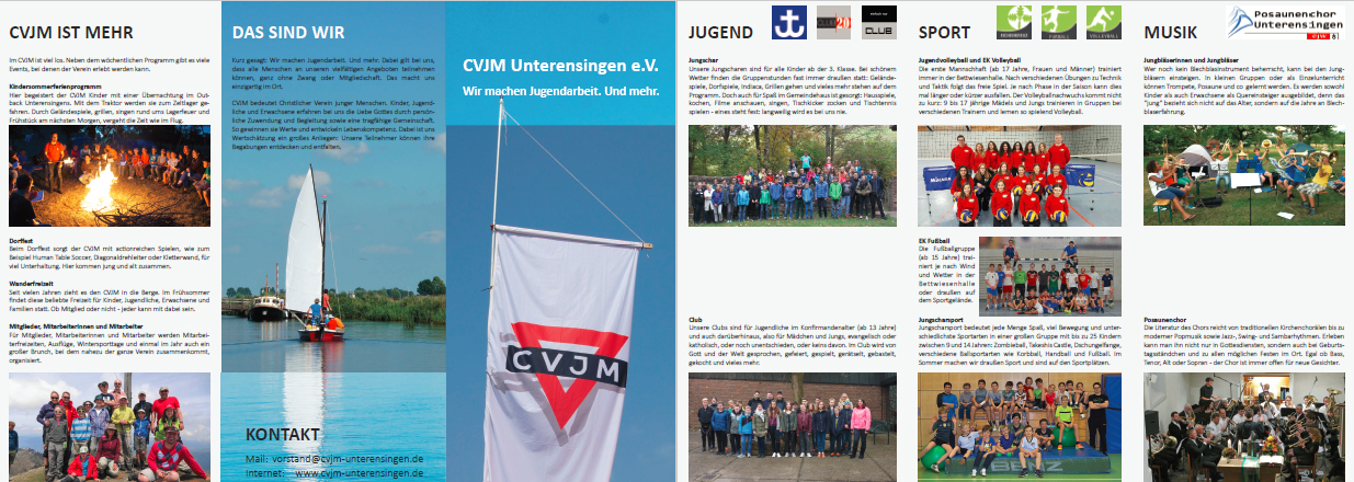 28.05.2017 Neuer CVJM Info-Flyer