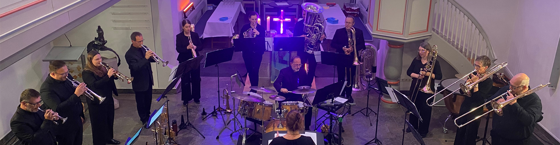 Bläserteam begeistert Unterensingen mit musikalischem Jubiläumsgeschenk